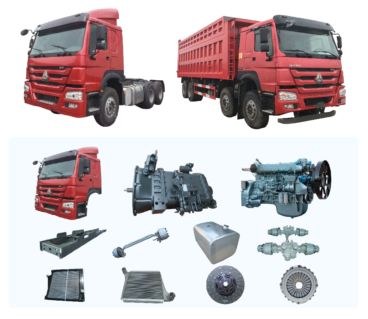 <b>SINOTRUK SPARE PARTS</b>